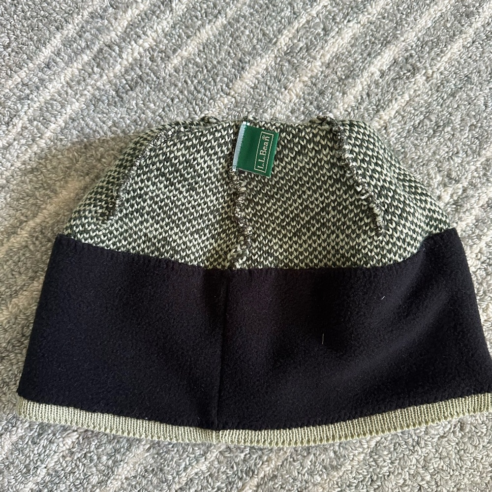 Ll Bean Patterned Knit Beanie - image 4